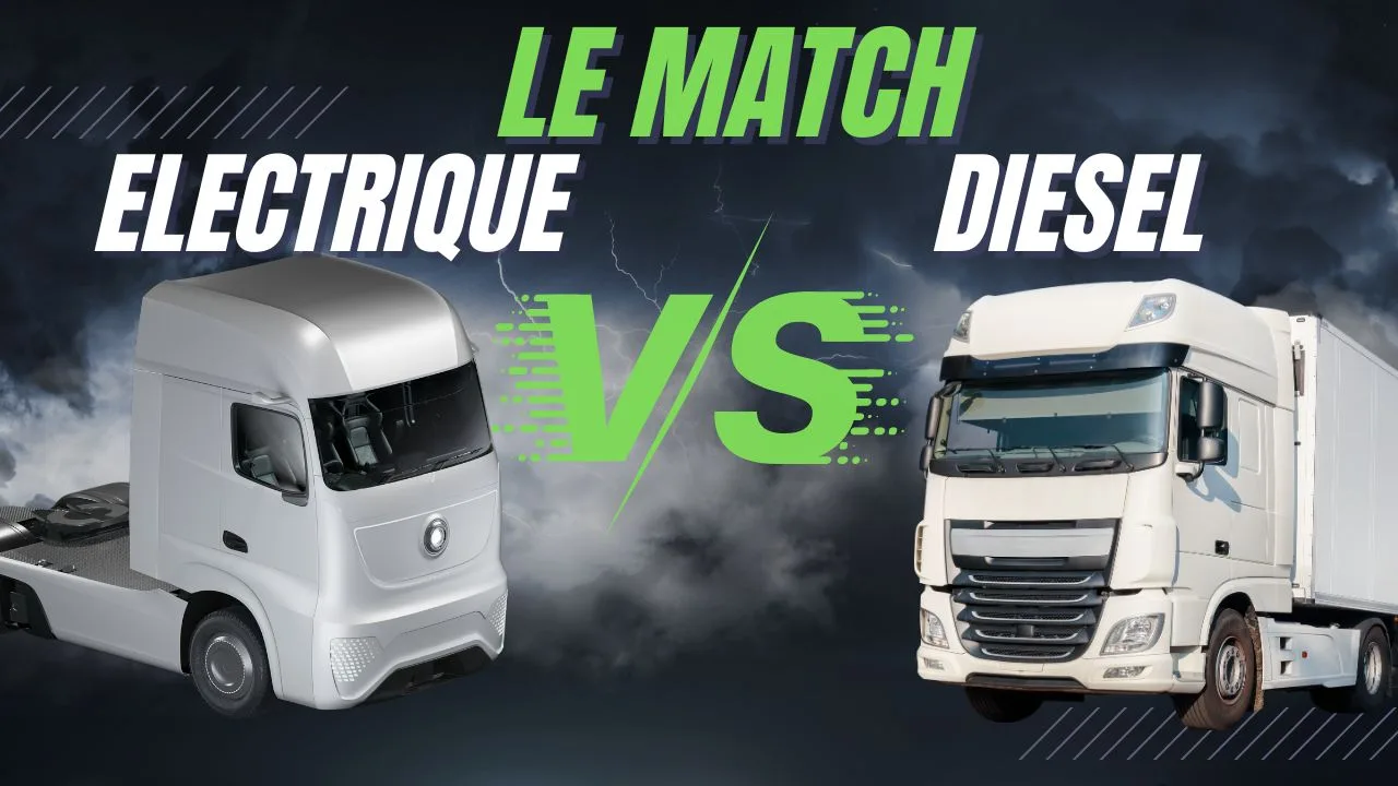 Camions électriques contre camions diesel : Le match