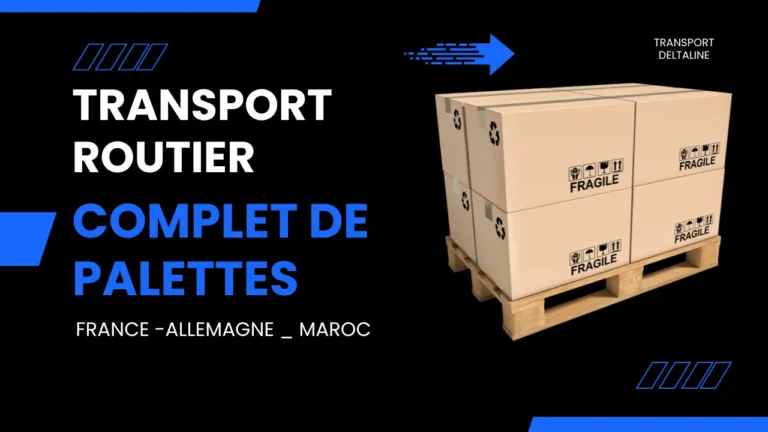 Le transport complet de palettes